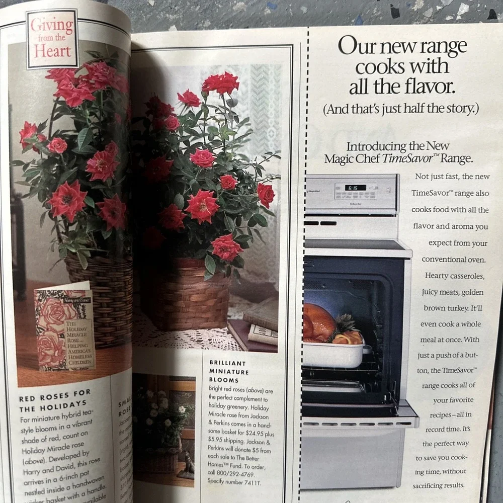 Better Homes and Gardens Magazine November 1994‎ - Holiday Recipes Crafts Gifts